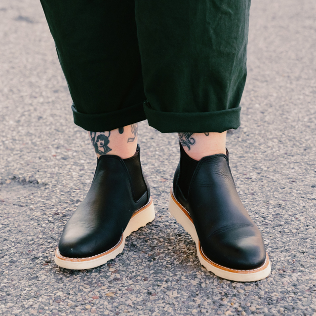レッドウィング REDWING 3444 レディース CLASSIC CHELSEA ブラック