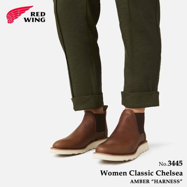 レッドウィング REDWING 3445 レディース CLASSIC CHELSEA ブラウン サイドゴア クラシック チェルシー ブーツ レッドウイング