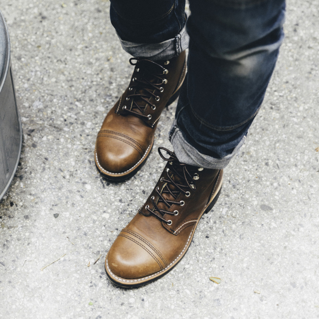 レッドウィング REDWING 3365 レディース IRON RANGER ブラウン