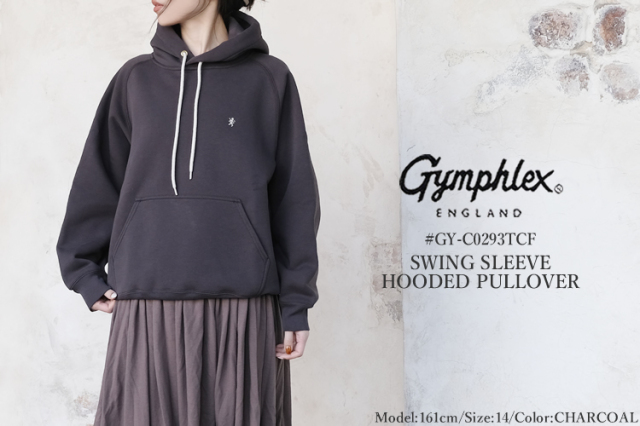 GYMPHLEX｜レディース フーデッドプルオーバー GY-C0293TCF