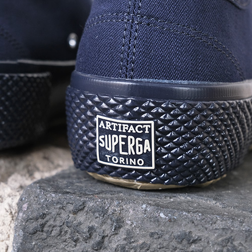 【新品未使用】SUPERGA ARTIFACT ネイビー 43（27.5センチ）