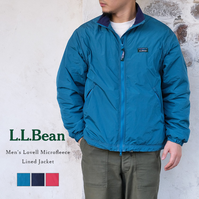 L.L.Bean エルエルビーン Men's Lovell Microfleece Lined Jacket メンズ ラヴェル マイクロフリース ラインドジャケット JAPAN EDITION 日本企画 復刻 メンズ