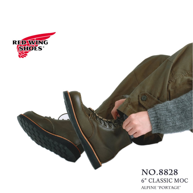 レッドウィング REDWING 8828 クラシック モック ＜アルパイン