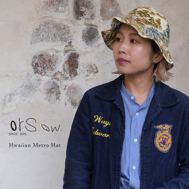 orSlow オアスロウ 03-033-46 Hwaiian Metro Hat ハワイアン メトロ
