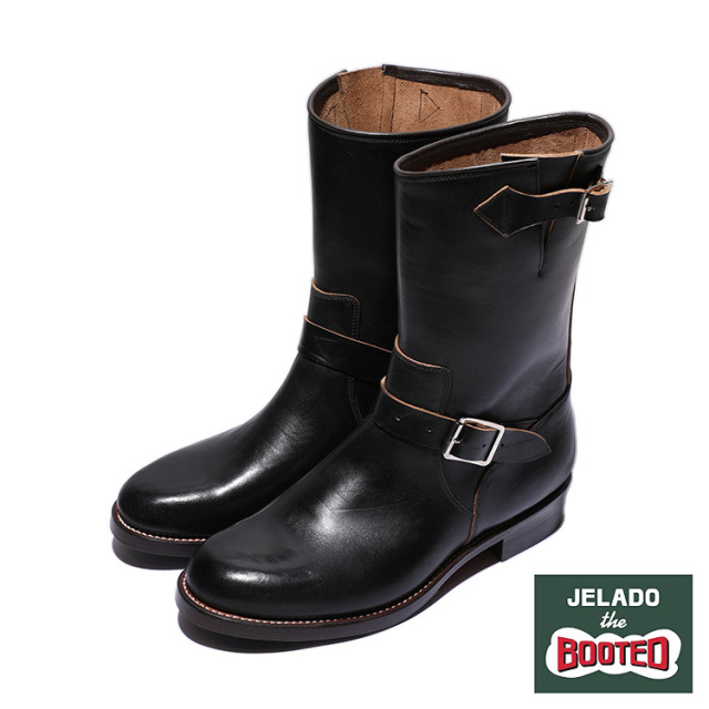JELADO the BOOTED ENGINEER BOOT BLACK ジェラードザブーテッド