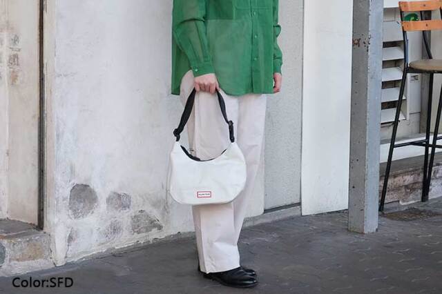 HUNTER ボディバッグ シルバー HUNTER ボディバッグ シルバー ミニショルダーバッグ ハンター[TOPO