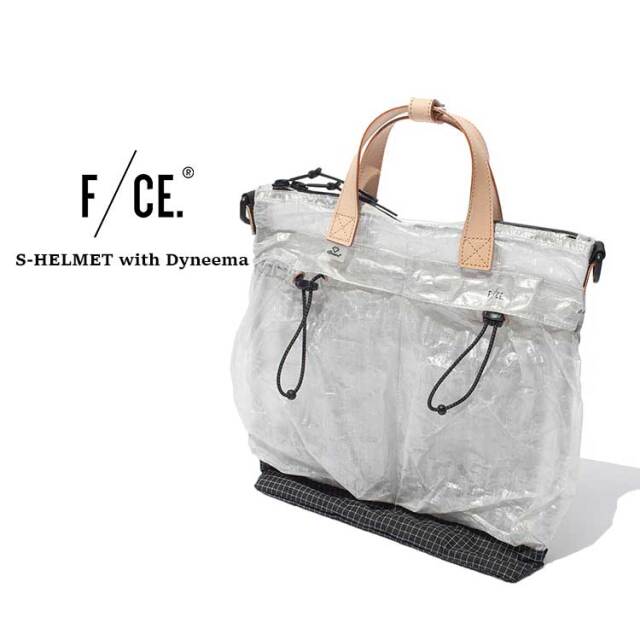 エフシーイー F／CE．　ショルダーバッグ メンズ レディース FDY32241B0001 SーHELMET with Dyneema ヘルメットバッグ 2way ダイニーマ ホワイト