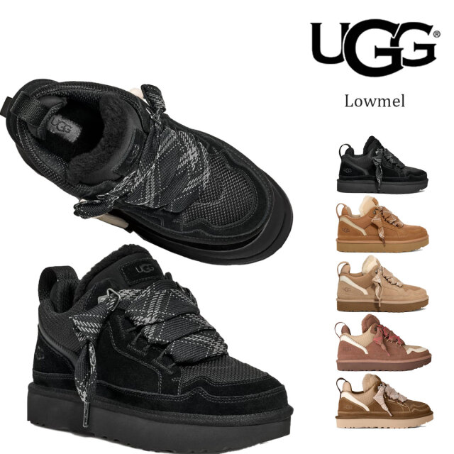 アグ UGG スニーカー ローメル レディース 1144032 スエード ブラック ブラウン サンド ベージュ 23cm 23.5cm 24cm 24.5cm 25cm