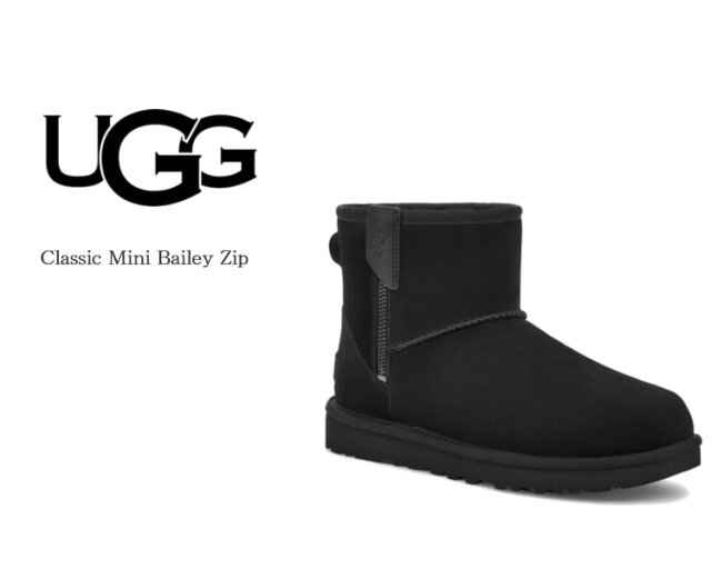 アグ レディース ブーツ クラシック ミニ ベイリー ジップ UGG Classic