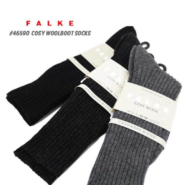 メール便可】 ファルケ 靴下 ソックス レディース カシミヤ ウール