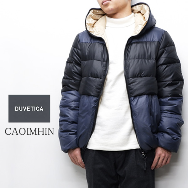 デュベティカ カオイミン メンズ ダウンジャケット DUVETICA CAOIMHIN NERO／ブラック 44／50／S／LL 192-U8120002N00-10350 日本正規販売店