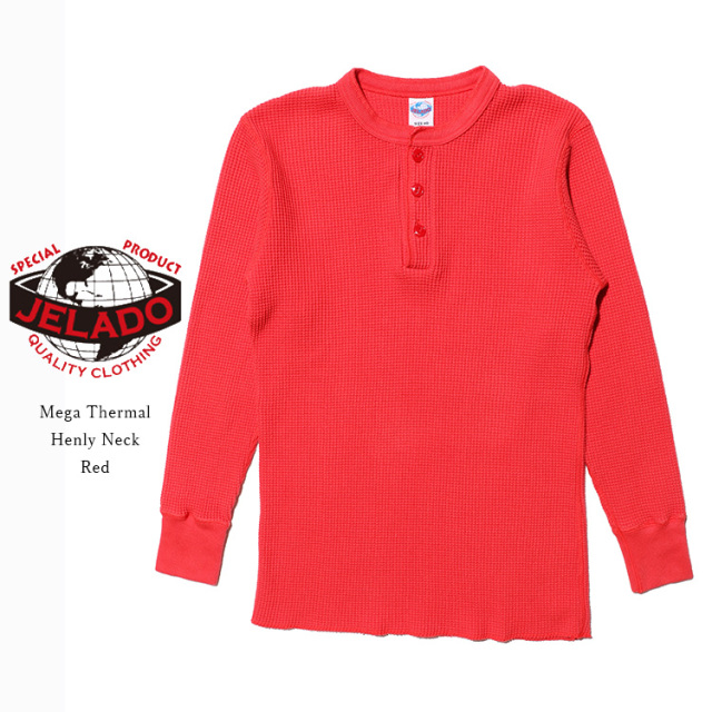JELADO ジェラード AB94237 Mega Thermal Crew Neck メガ