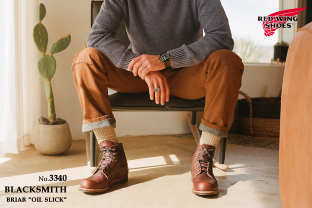 RED WING　ブラックスミス 3340 3340 Blacksmith Briar Oil Slick – Red Wing Amsterdam