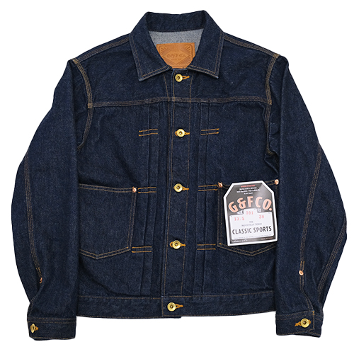 G&F Co. ジーアンドエフ LOT 101 DENIM JACKET デニムジャケット