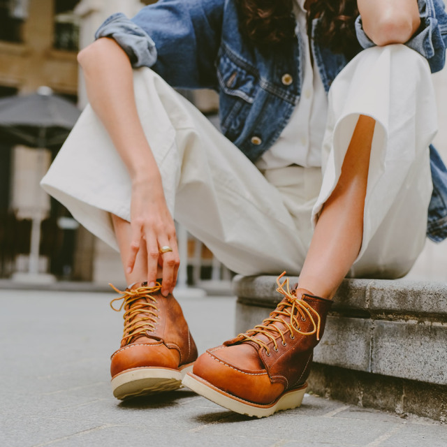 レッドウィング REDWING 3428 6-inch Classic Moc レディース ブーツ 6