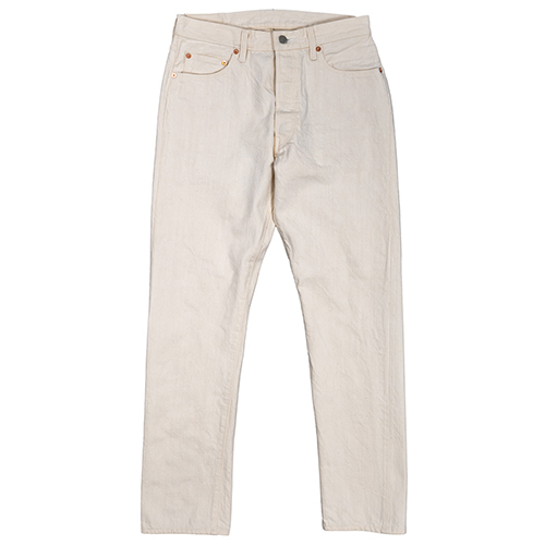 Workers ワーカーズ Lot 802 Slim Tapered White スリム