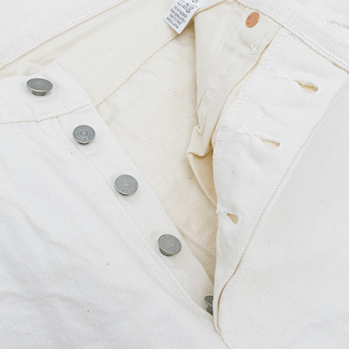 Workers ワーカーズ Lot 802 Slim Tapered White スリム