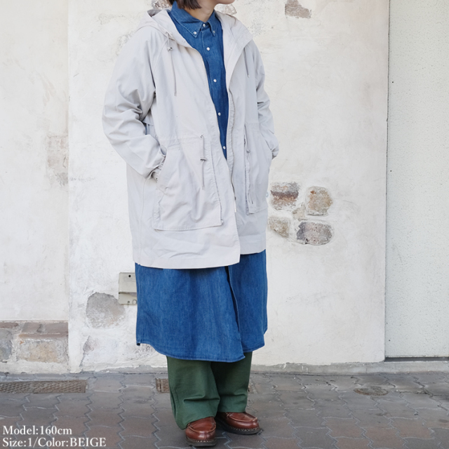 オーシバル オーチバル ナイロンタスラン ジップ フード付き  