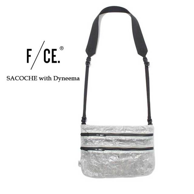 エフシーイー サコッシュ ウィズ ダイニーマ メンズ レディース 新作 ショルダーバッグ  ホワイト FCE SACOCHE with Dyneema FDY34251B0001