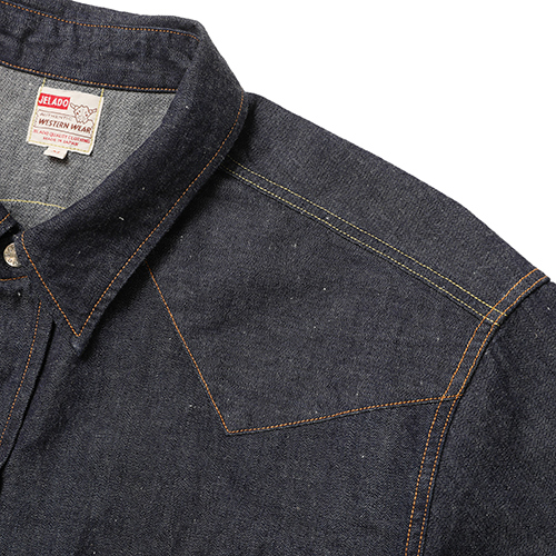 JELADO ジェラード JP11115 Vaquero Shirt バケーロシャツ Indigo