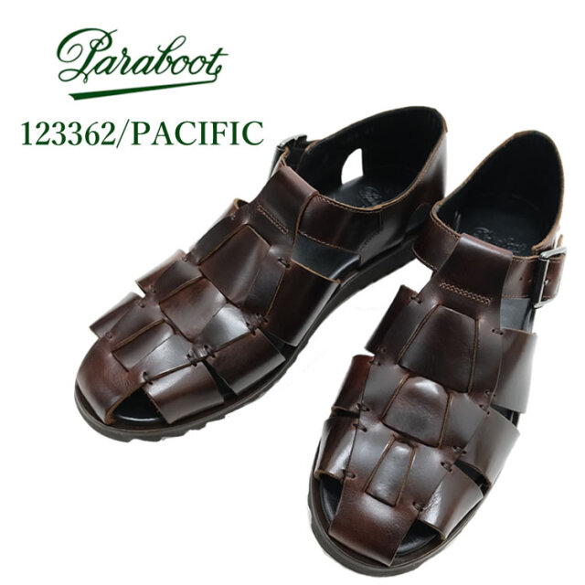 パラブーツ パシフィック グルカサンダル メンズ 靴 Paraboot PACIFIC MENS AMERICA／ブラウン 39／40／41／42／43／23.5cm／24cm／24.5cm／25cm／25.5cm／26cm／26.5cm／27cm／27.5cm／28cm 123362