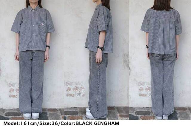 よ*ぴ様 DANTON ダントン ワークシャツ 半袖シャツ レディース グレー未 クーポン対象外※ご利用後も適用前の価格にて販売】 ダントン