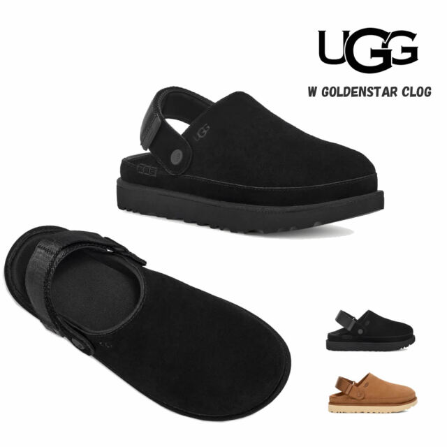アグ UGG レディースサンダル New Heights Cozy Clog (BLK