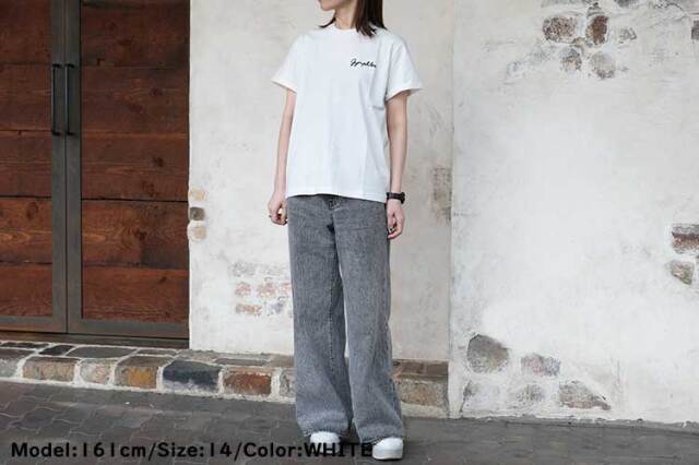 レディース メンズ Gymphlex ジムフレックス 刺繍ロゴTシャツ 品番：GY-C0446COM トップス 半袖 カットソー 定番 ユニセックス【1枚までメール便配送可】 メール便可】 ジムフレックス 刺繍 ロゴ Tシャツ レディース