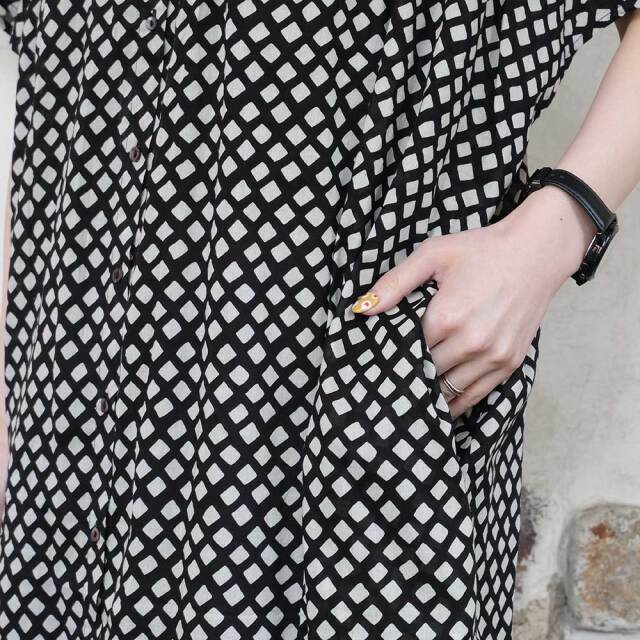 ドミンゴ ディーエムジー ブロカント インドプリント フロンセ