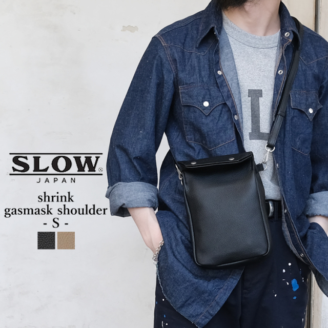SLOW ガスマスクショルダーバッグLサイズ ショルダーバッグ SLOW