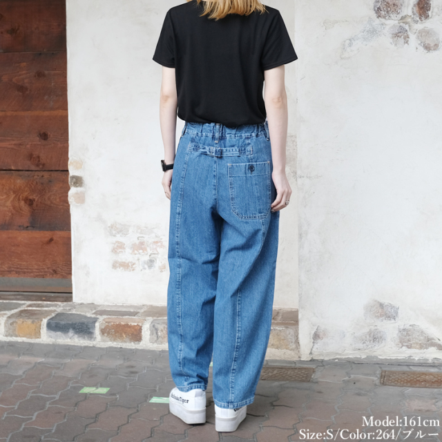 8日まで限定価格 D.M.G. ドミンゴ☆アーモンドパンツ　デニム 8日まで限定価格 D.M.G. ドミンゴ☆アーモンドパンツ デニム