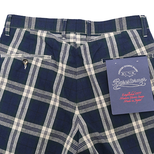 BARNSTORMER バーンストーマー 1403P 2P MADRAS CHECK SHORTS 2