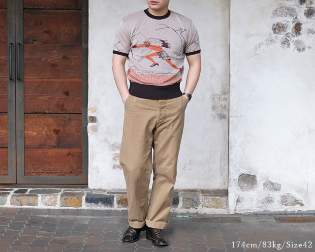 G&F Co. ジーアンドエフ COTTON SWEATER コットンセーター