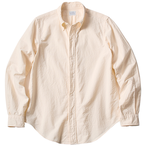 far east manufacturing シャツ ベージュ 6つボタン FAR EAST MANUFACTURING ファー イースト マニュファク