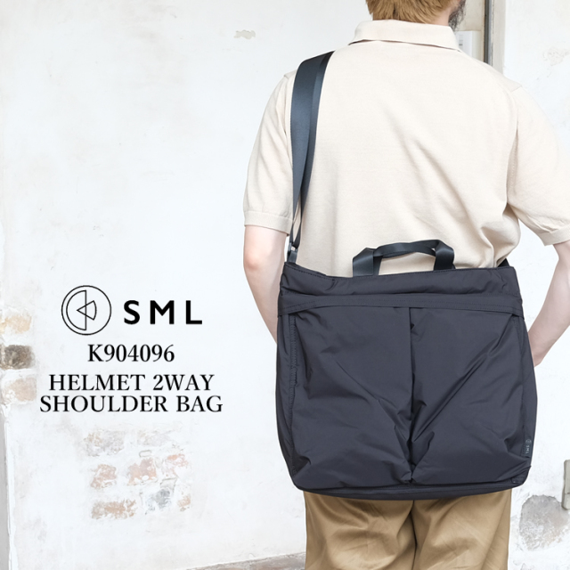 ＜クーポン対象外＞ SML HELMET 2WAY SHOULDER BAG エスエムエル ヘルメット 2WAY ショルダーバッグ ブラック ONEsize K904096 JUDE ジュード
