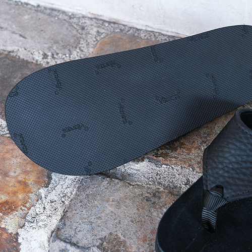 SANDALMAN 501 Beach Wide Bullhide 26cm黒 SANDALMAN 501 Beach Wide Bullhide 26cm黒 THE SANDALMAN