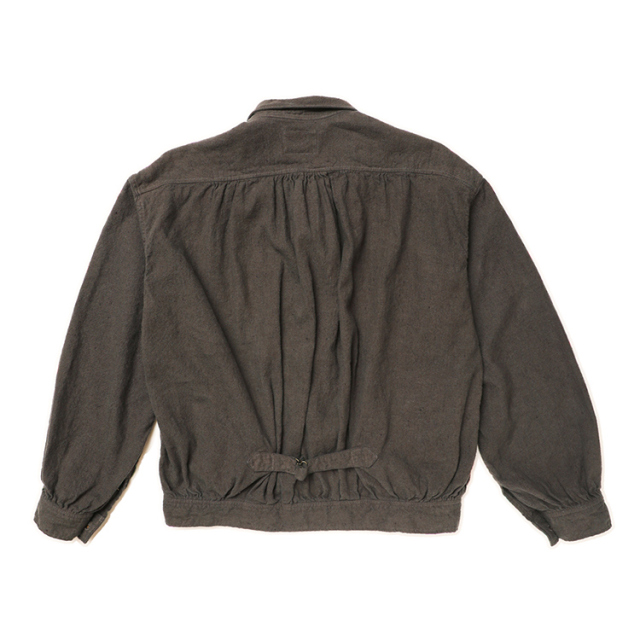 The 2 Monkeys フレンチワークブラウス　L The 2 Monkeys French Work Blouse （フレンチワークブラウス