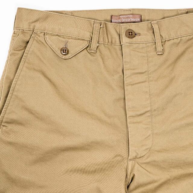 25年秋冬入荷分】Workers ワーカーズ Officer Trousers Regular