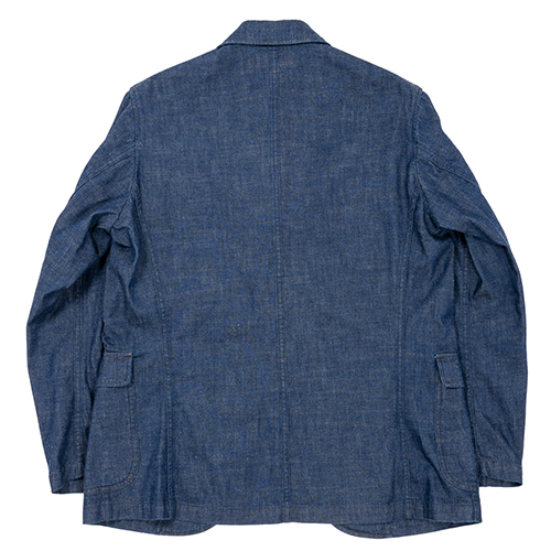Workers ワーカーズ Lounge Jacket ラウンジジャケット 8oz GR Back