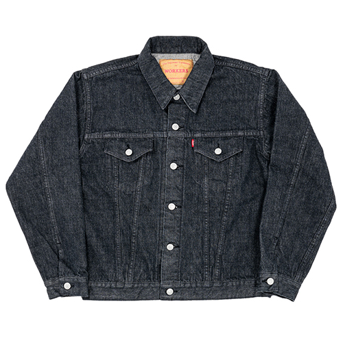 Workers ワーカーズ Lot857XX Black Denim Jacket デニム