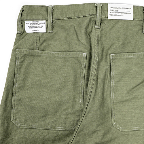 Workers ワーカーズ　ベイカートラウザーズ Workers ワーカーズ Baker Pants ベイカーパンツ Trace MIL-838