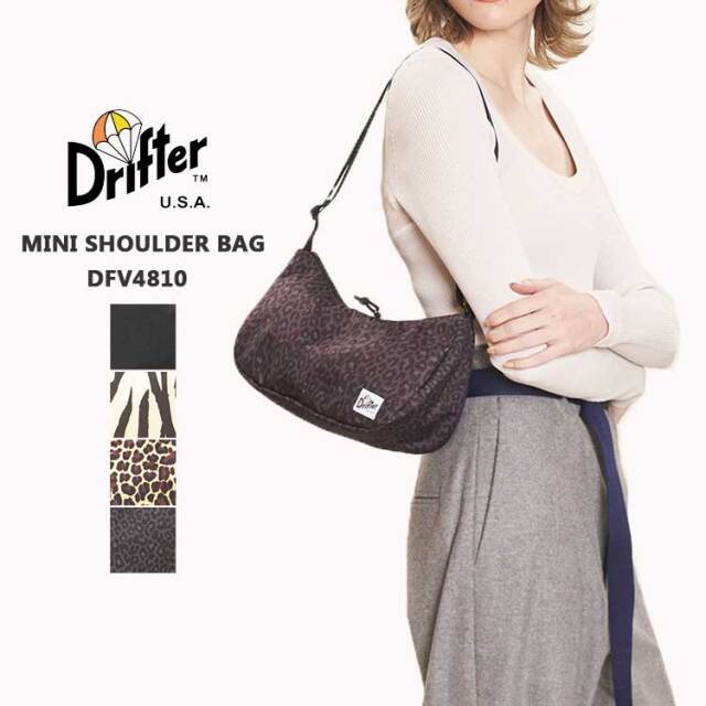 ドリフター DRIFTER バッグ ミニショルダー DFV4810 軽量 ユニセックス 【メール便可】