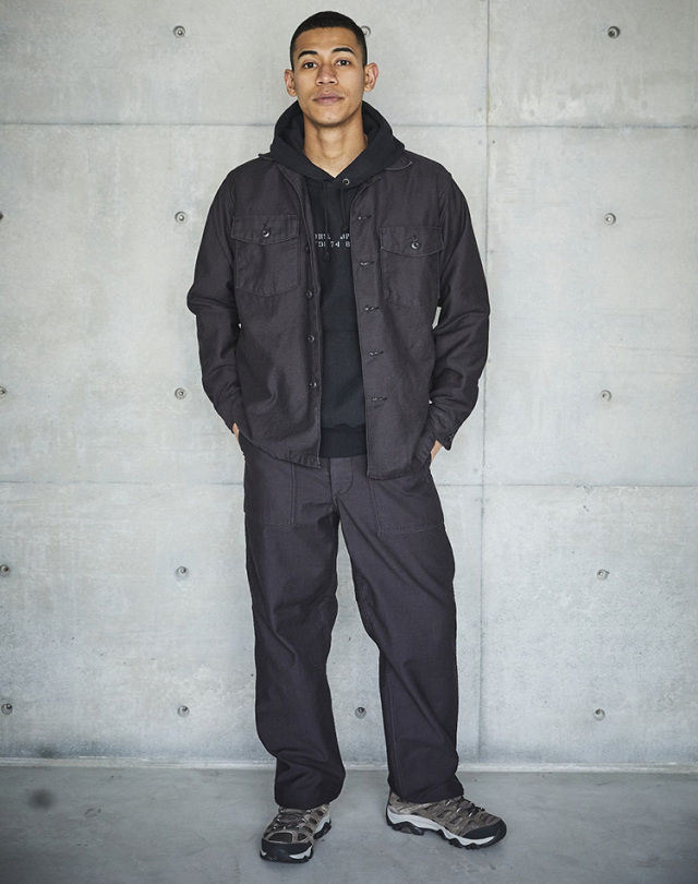 orSlow オアスロウ 03-8045-61 U.S Army Fatigue Shirt US