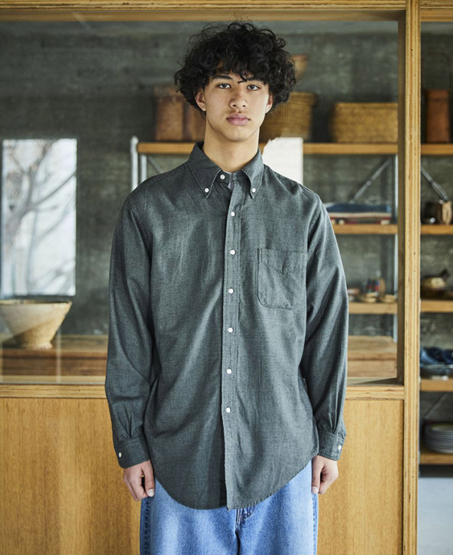 orSlow オアスロウ 01-8112-60 Standard Button Down Shirt Soft