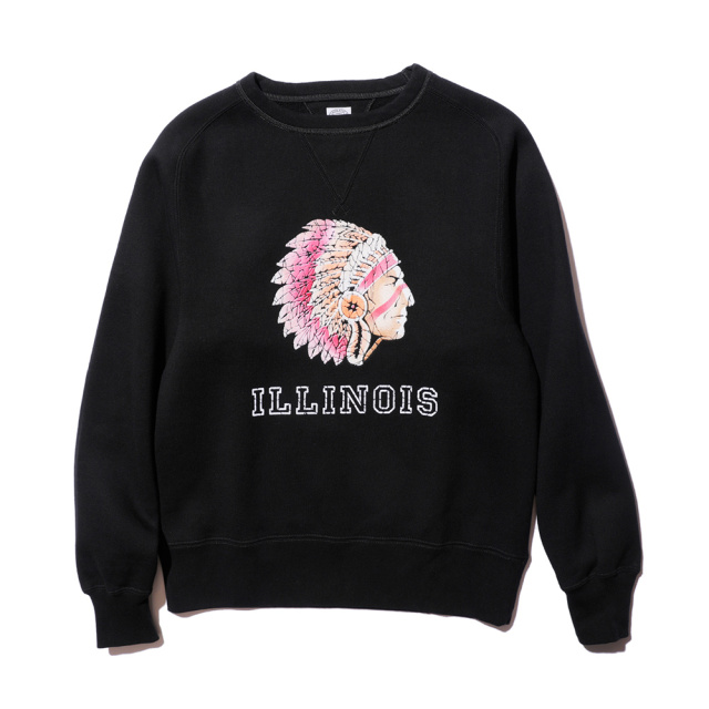 ジェラード フローキープリント スウエット JELADO ILLINOIS Flocky Pt Sweat ¥33000 オンラインストア掲載