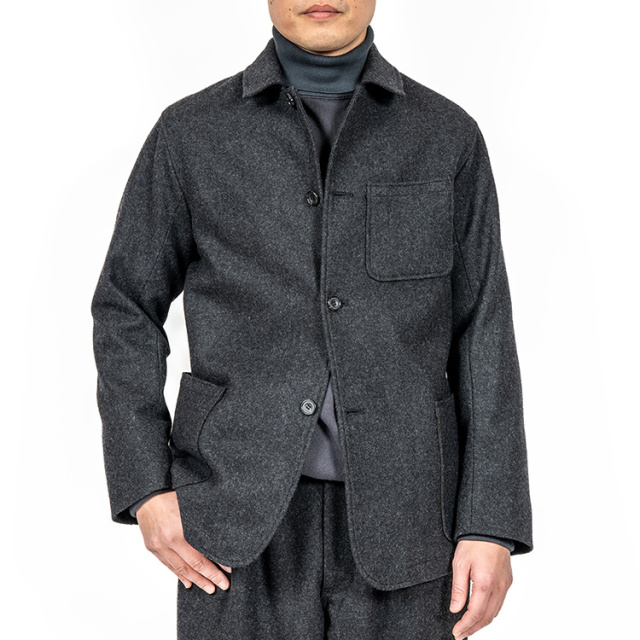 workers ワーカーズ　work jacket NWZ HOODIE JACKET【CHARCOAL】 | NEXTWORKERZ STORE