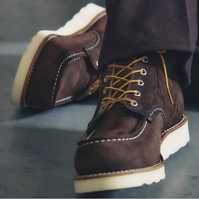 RED-WING SHOES ブラウンハイカットブーツ REDWING レッドウィング メンズ ブーツ 6インチ クラシック