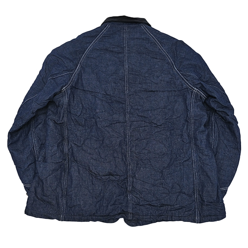 コ*ん様 【美品】OrSlow デニムカバーオール　ノーカラー orSlow｜9oz オリジナルセルビッチ ルーズフィット デニム