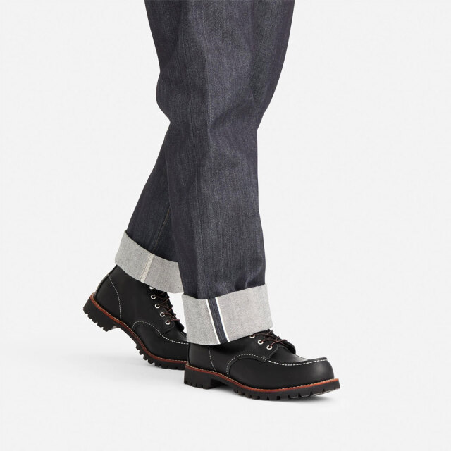 REDWING レッドウィング メンズ ブーツ ラフネック ブラック「オイル