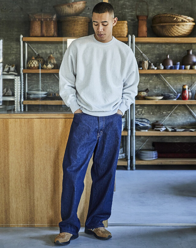orSlow オアスロウ 01-1100W-81 Super DAD'S Denim Pants